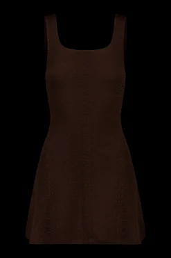 Ezzie Snakeskin Dress