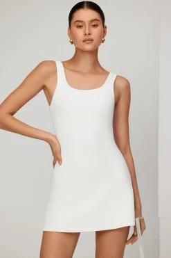 Ezzie Snakeskin Dress