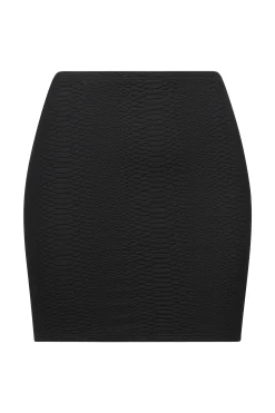 Joelle Snakeskin Skirt