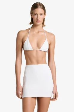 Joelle Snakeskin Skirt