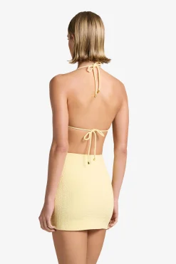 Joelle Snakeskin Skirt