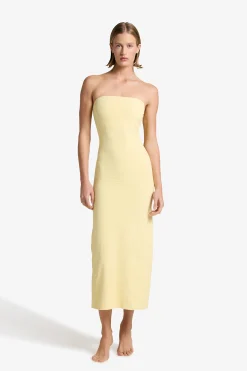 Maya Snakeskin Dress