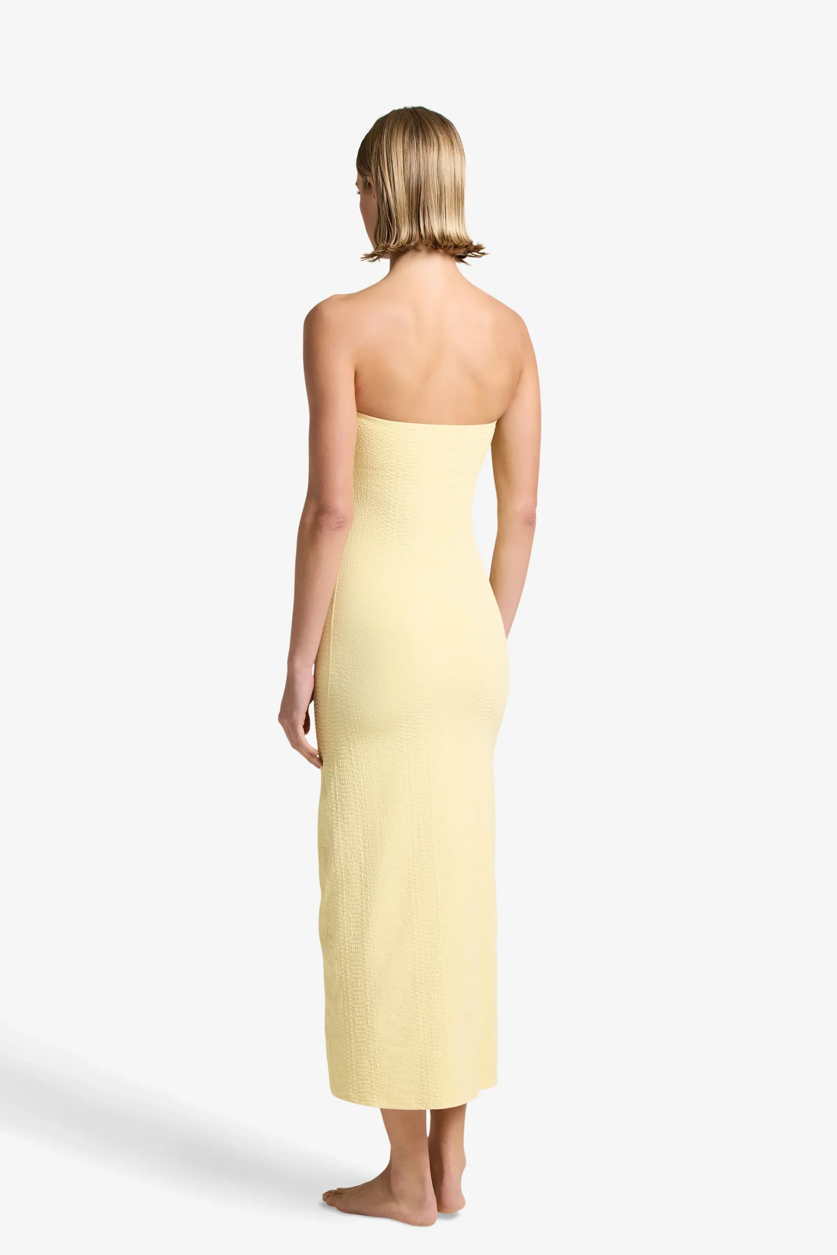 Maya Snakeskin Dress