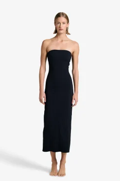 Maya Snakeskin Dress